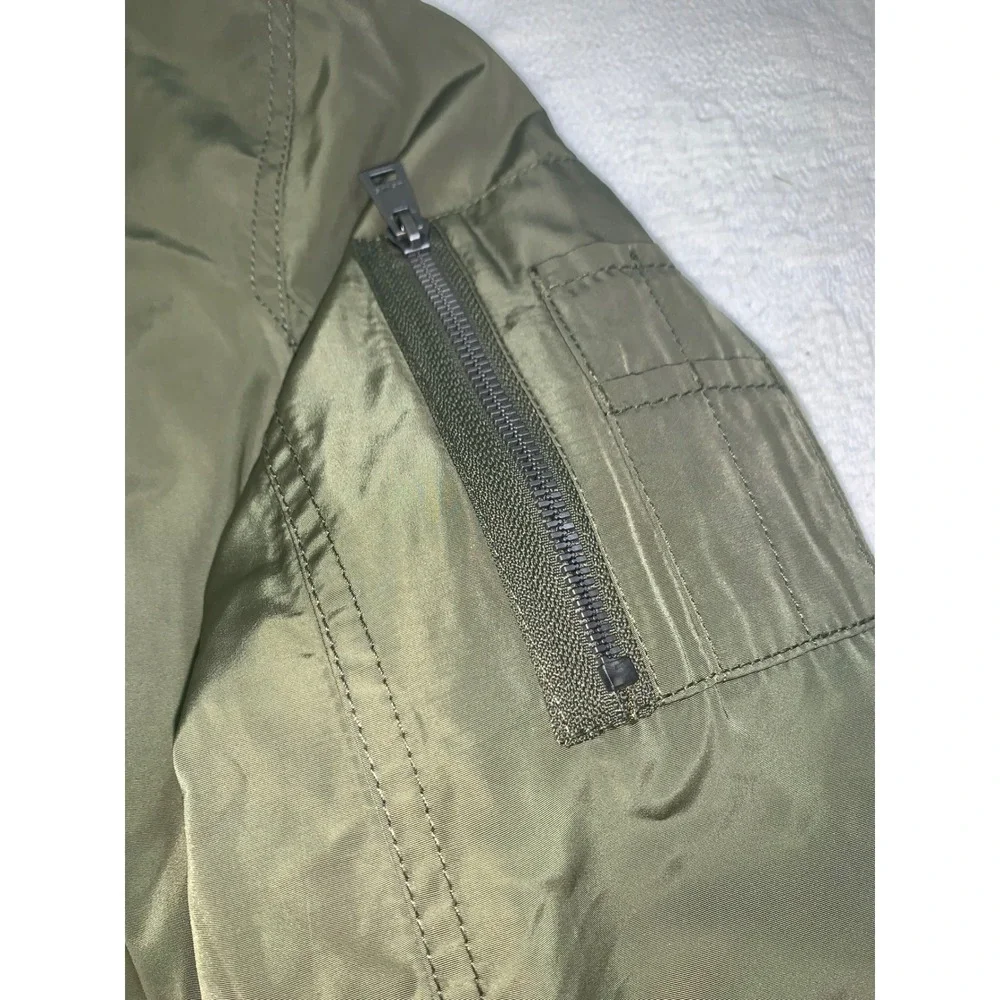 Levi Strauss Men XL Olive Green Bomber MA-1 Flight Jacket LW7RP570 NWT